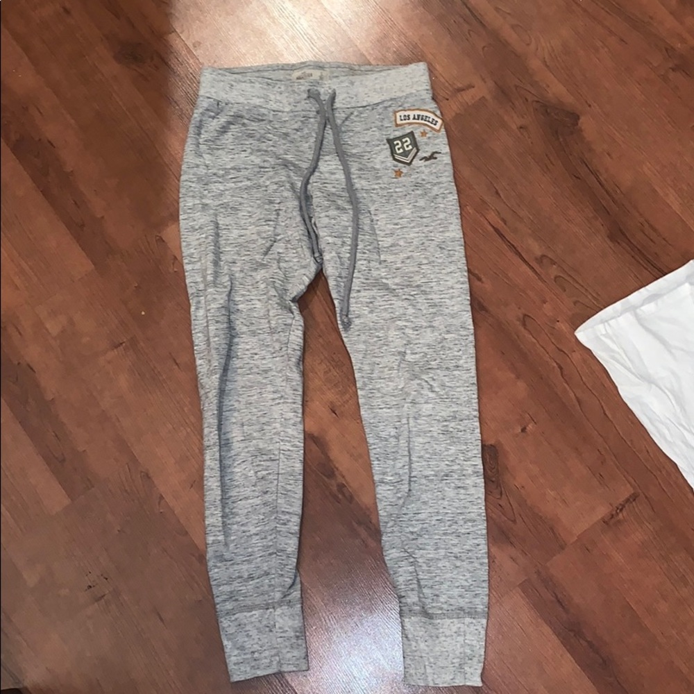 Gray joggers
